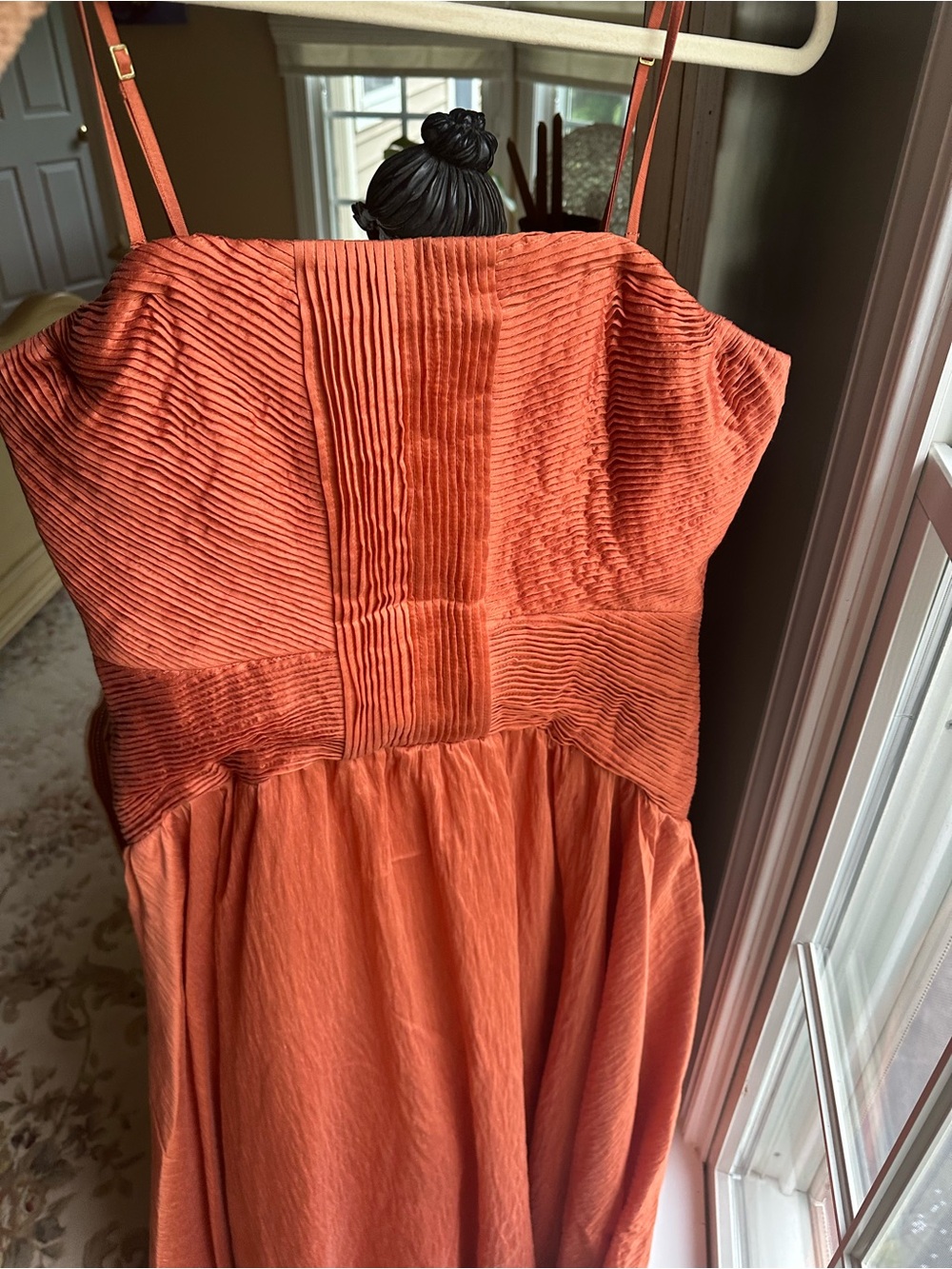 Aje Contour Gown Coral Clay US 10 Aus 14 - Picture 8 of 8